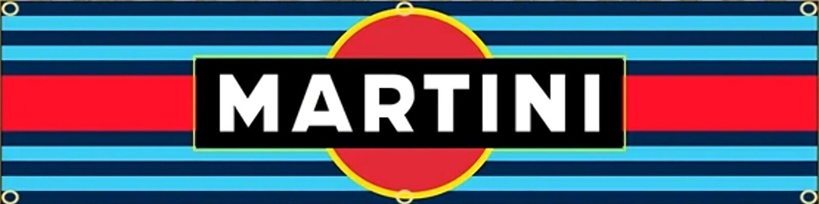 Martini Racing Flag Banner 17.7" x 70" NEW! Home & Garden:Yard, Garden & Outdoor Living:Décor:Flags Cozy Home Treasures